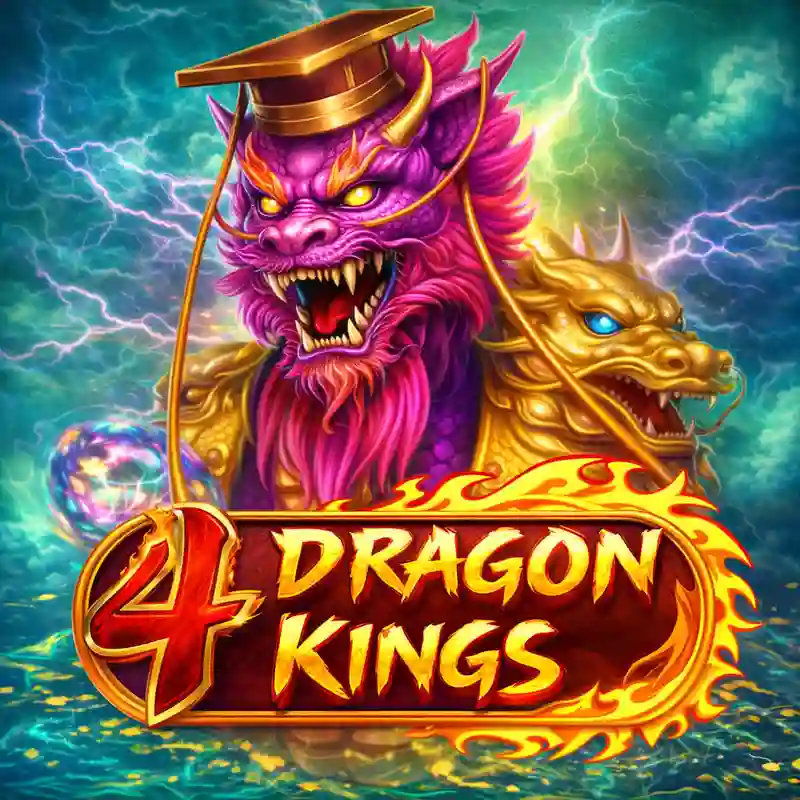 4 Dragon Kings slot game by Jili at jili711